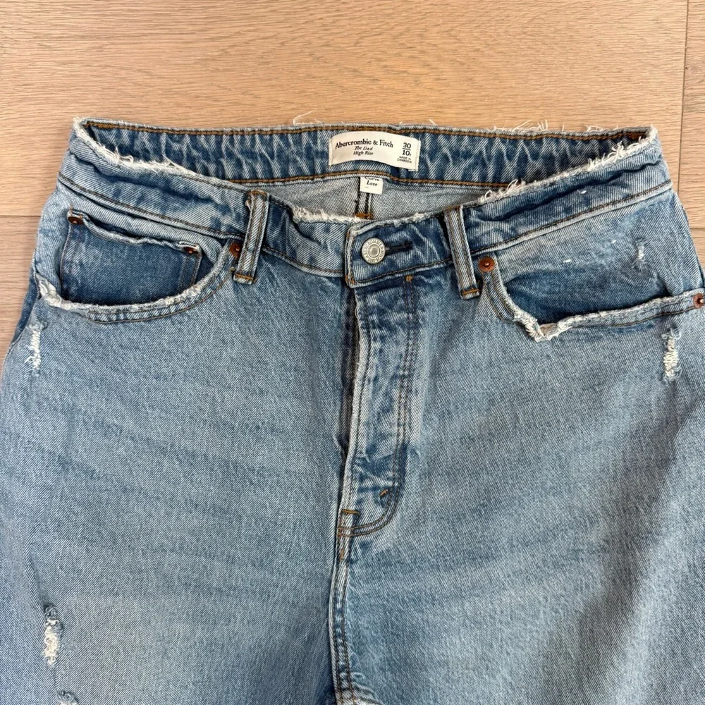 Abercrombie & Fitch The Dad High Rise Curve Love - Picture 4 of 8